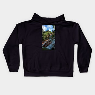 Hervey Range Waterfall - Townsville Kids Hoodie